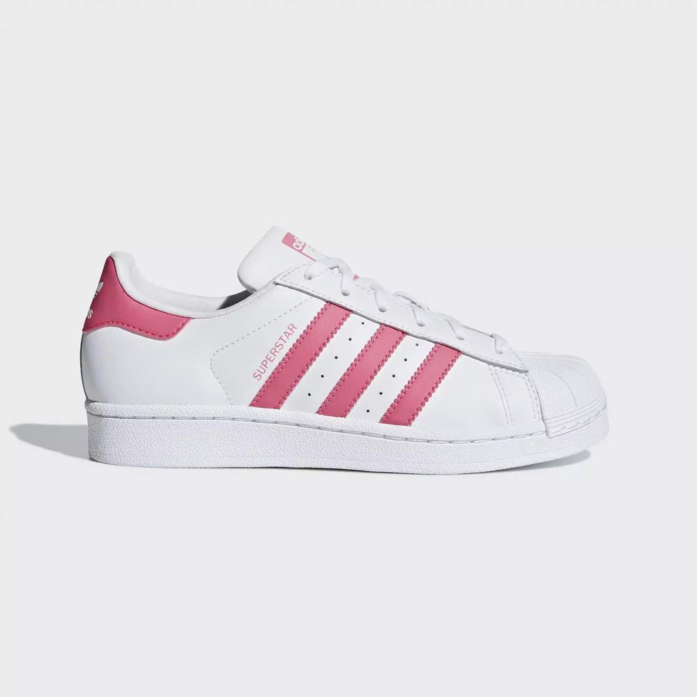 Adidas Superstar Tenis Blancos Para Niño (MX-26052)